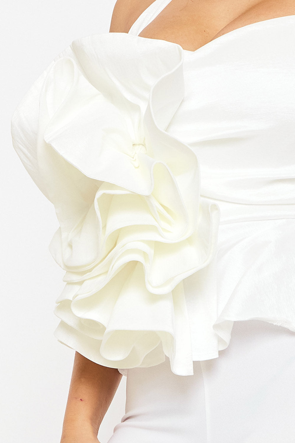 Symphony Jumpsuits - Giant Fabric Rose Top Jumpsuit | Zezebe