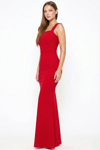 Layered Ruffle On One Shoulder Maxi Dress