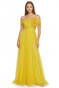 Glitter Mesh Tube Top Maxi Dress