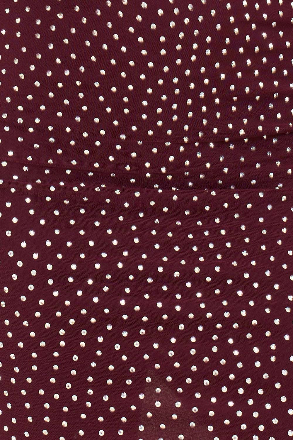 Symphony Dress - Translucent Rhinestone Midi Dress | Zezebe