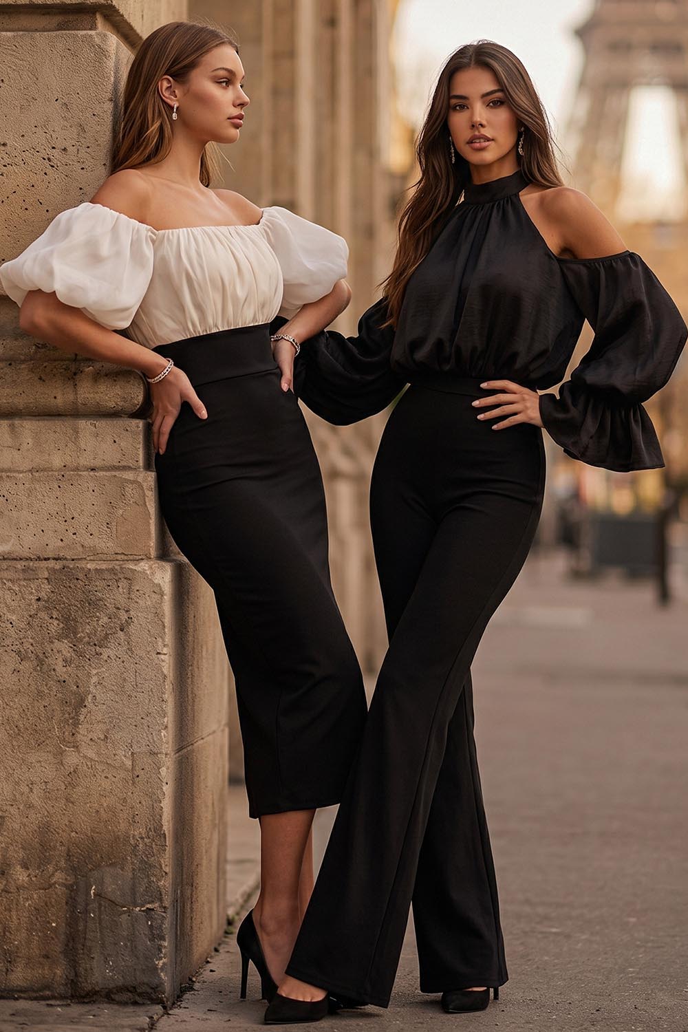 Shimmer Mesh Top Off Shoulder Midi Dress