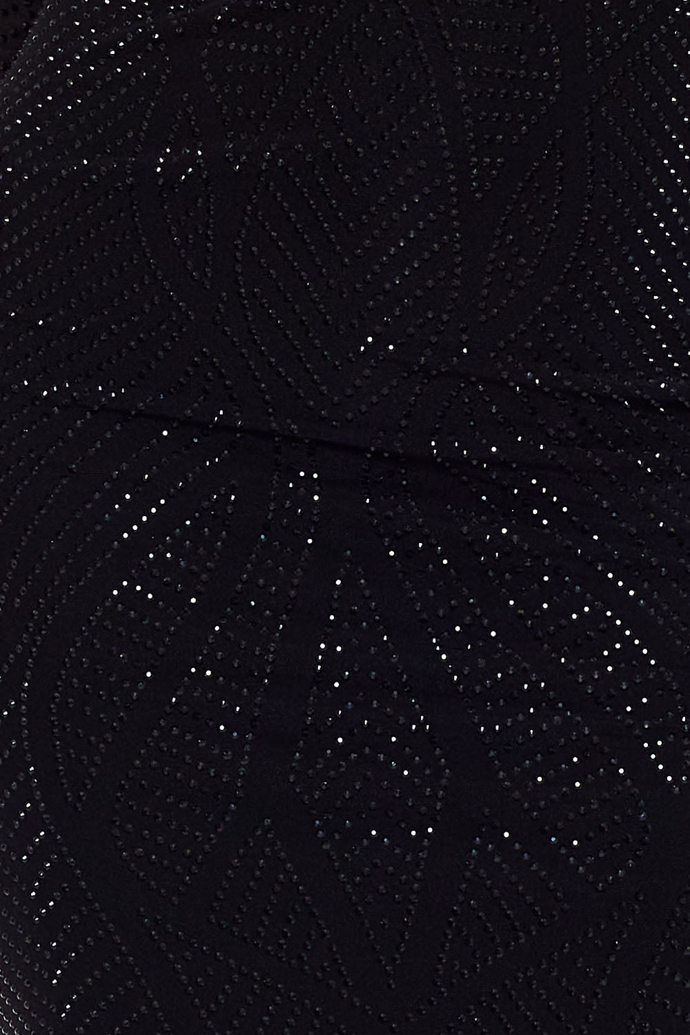 Full Rhinestone Studded Maxi Dress