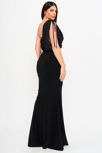Symphony Dress - Spaghetti Shoulder Strap Maxi Dress | Zezebe