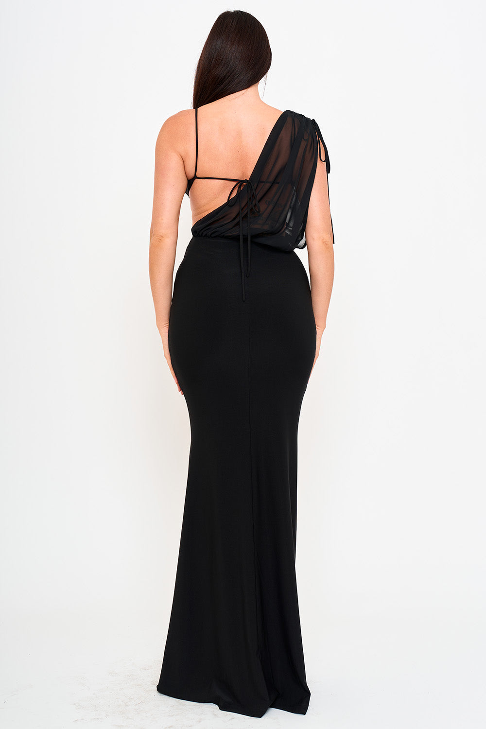 Symphony Dress - Spaghetti Shoulder Strap Maxi Dress | Zezebe
